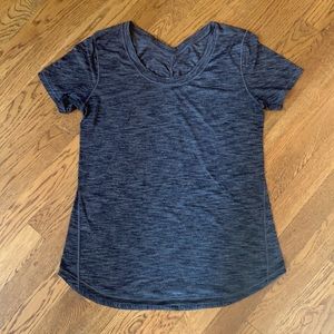 Lululemon Gray Heather SS Athletic T-Shirt